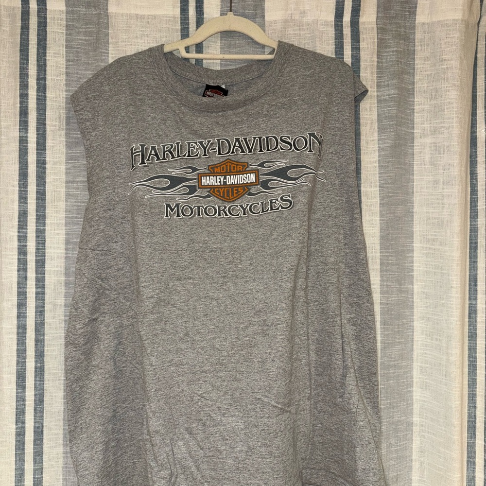 Harley-Davidson Gray Long Sleeve Tee